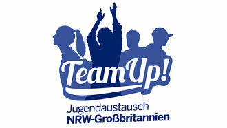Kachel mit Team-up-Logo