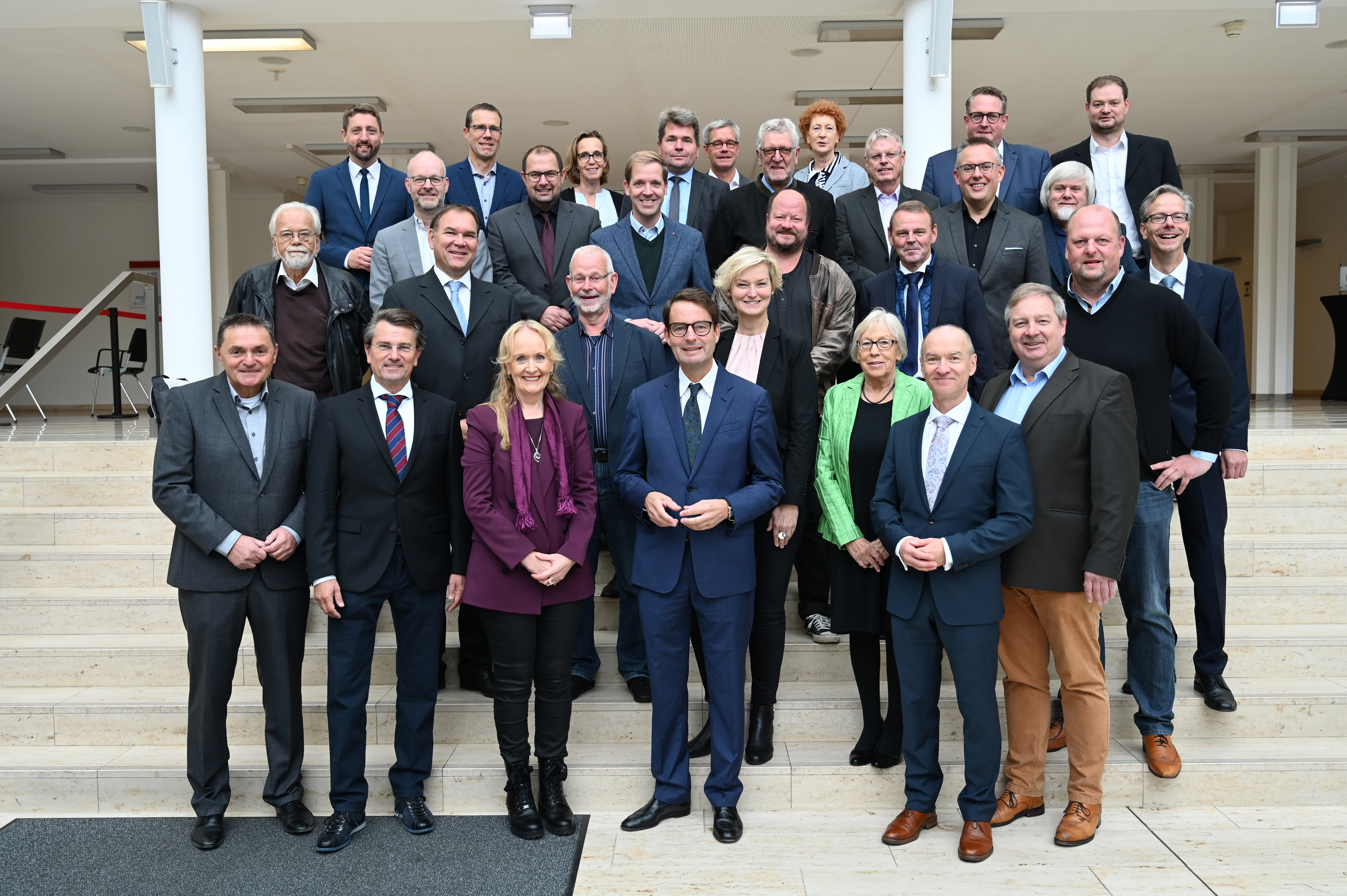 Gruppenfoto des Regionalrats