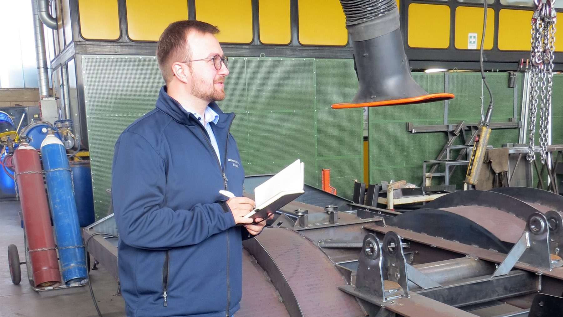 Auszubildende im Außendienst