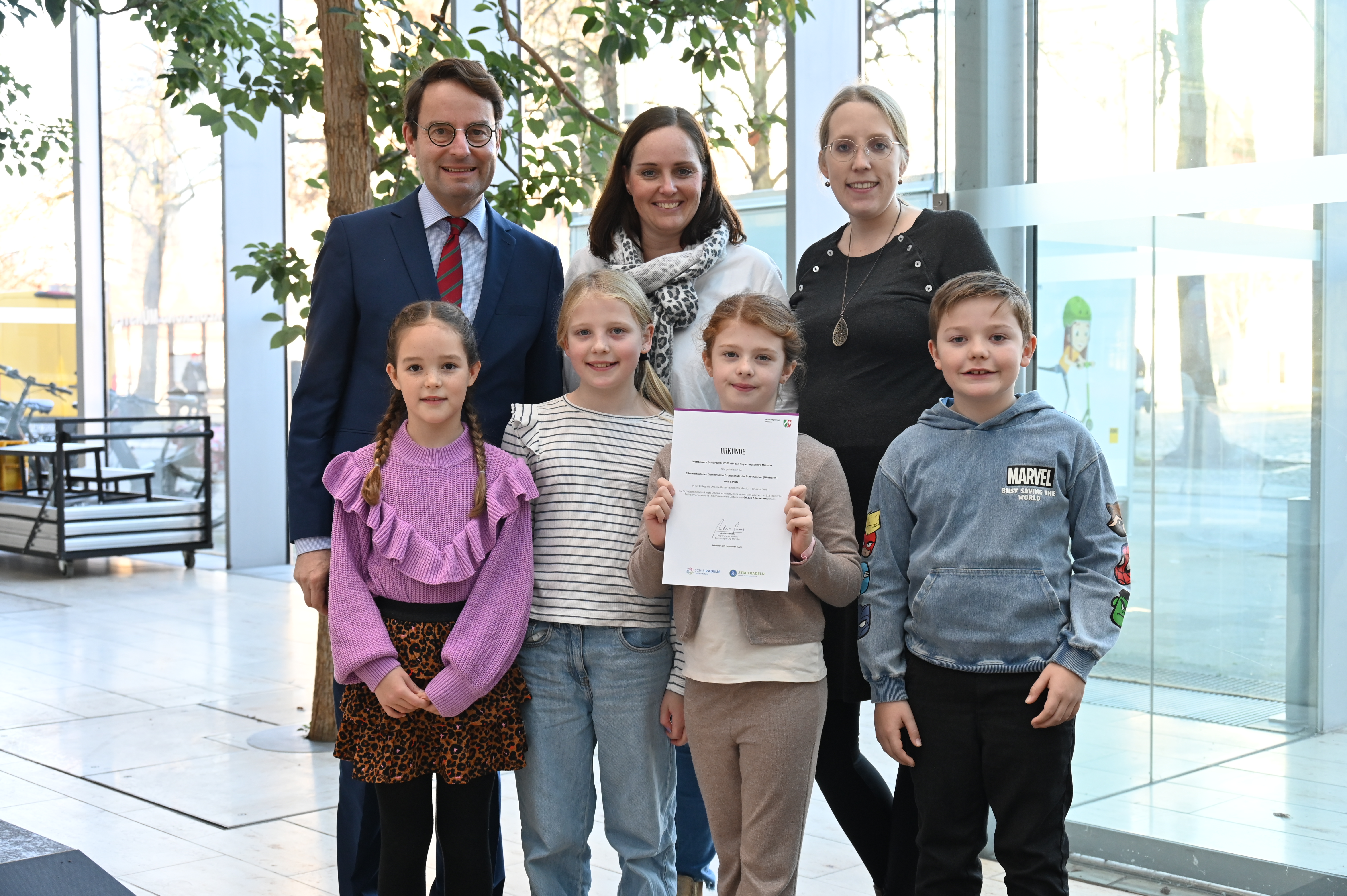 Das Team der Eilermarkschule Gronau