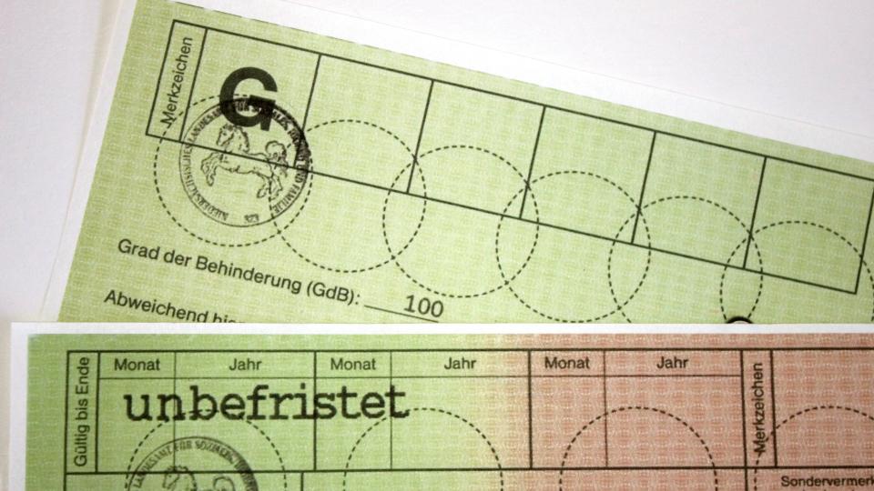 Schwerbehindertenausweis unbefristet
