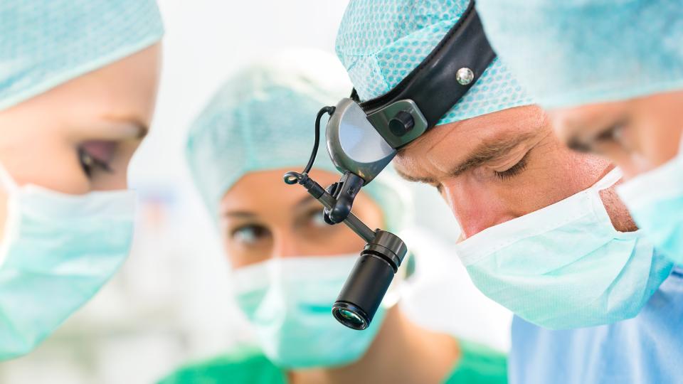 Zahnarztteam zu sehen