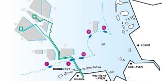 Karte der Trassenführung