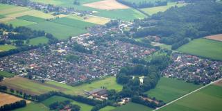 Luftaufnahme des Ortes Marbeck Borken